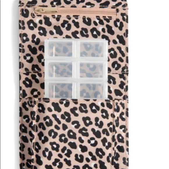 Pill Case Travel Set by Shiraleah LEXINGTON "HAPPY PILLS" NWT New! - Picture 2 of 4